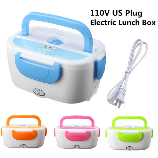 Electric Heated US Plug Heating School LunchBox Bento Travel Food Warmer Storage Electric Heated US Plug Heating School LunchBox Bento Travel Food Warmer Storage